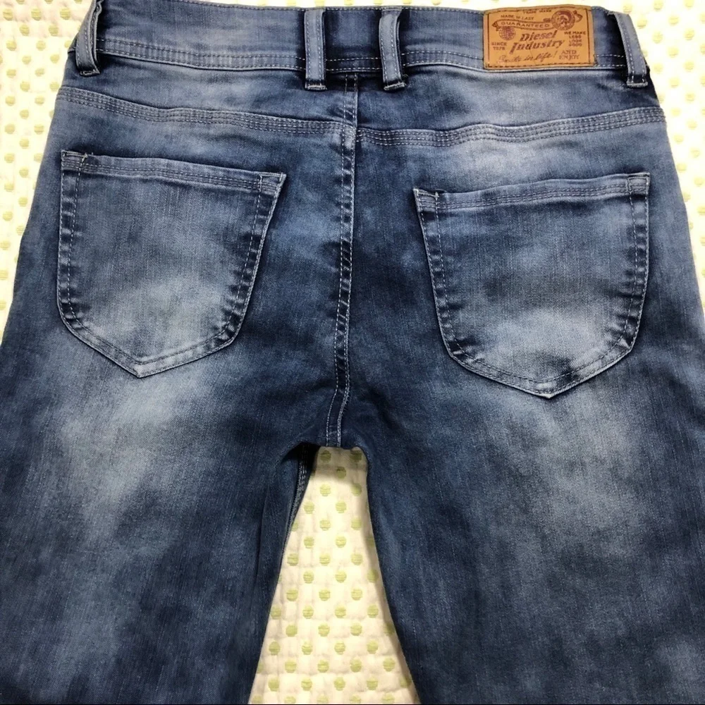 DIESEL KID THANAZ GIRLS SKINNY TRENDY JEANS SIZE 14